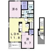 ソルベニの間取り画像