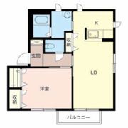 パール篠Cの間取り画像