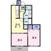 パティオカーサⅡの間取り画像