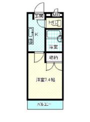 ハッピートゥルーの間取り画像