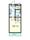 ハッピートゥルーの間取り画像