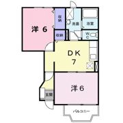 サンシャインAの間取り画像