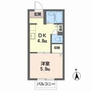 ヴィラ・かしの木Ⅱの間取り画像