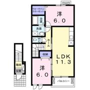 ルーエの間取り画像