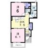 アーバンコート Bの間取り画像