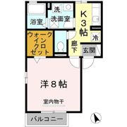 ジュネス駅南の間取り画像