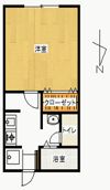 グリーンヒルズ朝暉5番館の間取り画像