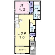 CasaT＆M Bの間取り画像