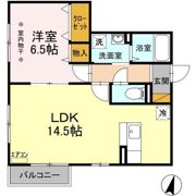 アネックスセキセン弐番館の間取り画像