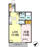 リバーサイドKEIの間取り画像