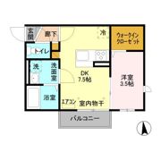 グリーンハイム東船橋の間取り画像
