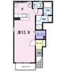 アクラ－ジュの間取り画像
