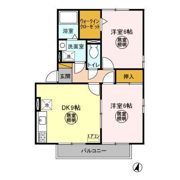 クリークガーデン CDEFの間取り画像