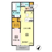 シャルマンコーポAB Bの間取り画像