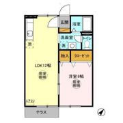 らぽーる梅園 ABの間取り画像