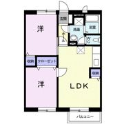 ローズレジデンスⅡの間取り画像