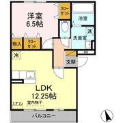 スマイル サンライズ A・Kの間取り画像