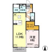 Maison de 府中 Aの間取り画像