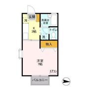 フローラ春日の間取り画像