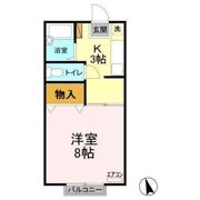シェリールAIの間取り画像