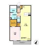 グランドゥール二の宮の間取り画像