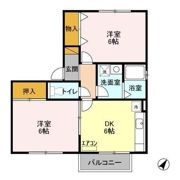 クレールフォンテの間取り画像