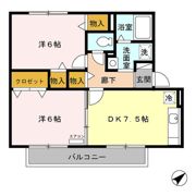 グランドソレーユの間取り画像
