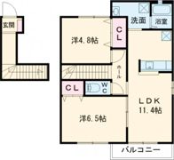 コンフォルトCの間取り画像