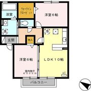 ボルゴマーレ A棟の間取り画像