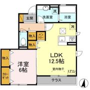 セジュール 弐番館の間取り画像