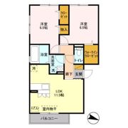 ヴェルドミール 2の間取り画像