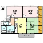 パセオアゼリオ B棟の間取り画像