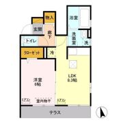 エスポワールの間取り画像