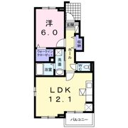 ハイバレーいせきの間取り画像