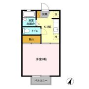 ライトハウス ⅠⅡの間取り画像