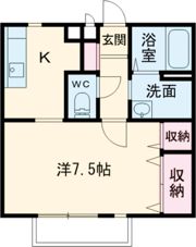 ヴィラサンノゼの間取り画像