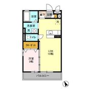 ベルデュールの間取り画像
