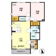 ヴェヌスト Cの間取り画像