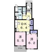 EVANS Ⅲの間取り画像