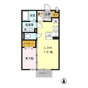ルミエール東光台 Bの間取り画像