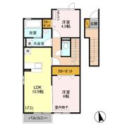 Maison de 府中 Aの間取り画像