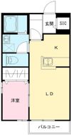 サン・エム Aの間取り画像