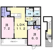 ホーリーハイツDの間取り画像