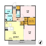 グランドゥール二の宮の間取り画像