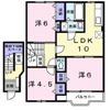 アーク壱番館の間取り画像