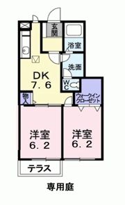 メゾンT．T． A棟の間取り画像