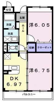 ベルフリ－デの間取り画像