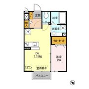セジュール水彩の間取り画像