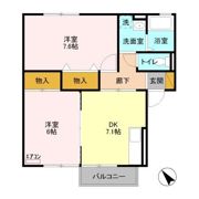グリーンハイツの間取り画像