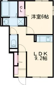 リレア学園南の間取り画像